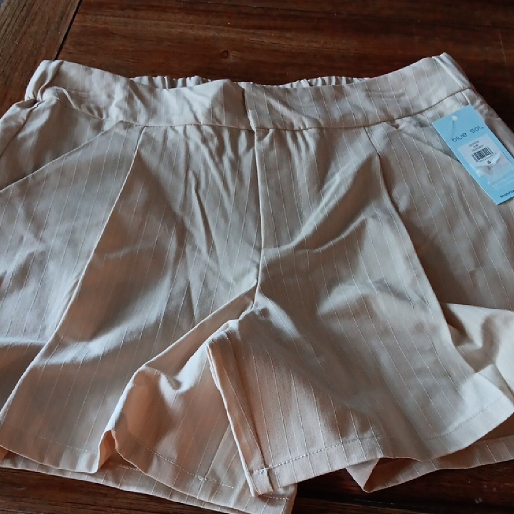 Blue Sol Women's Cream Shorts